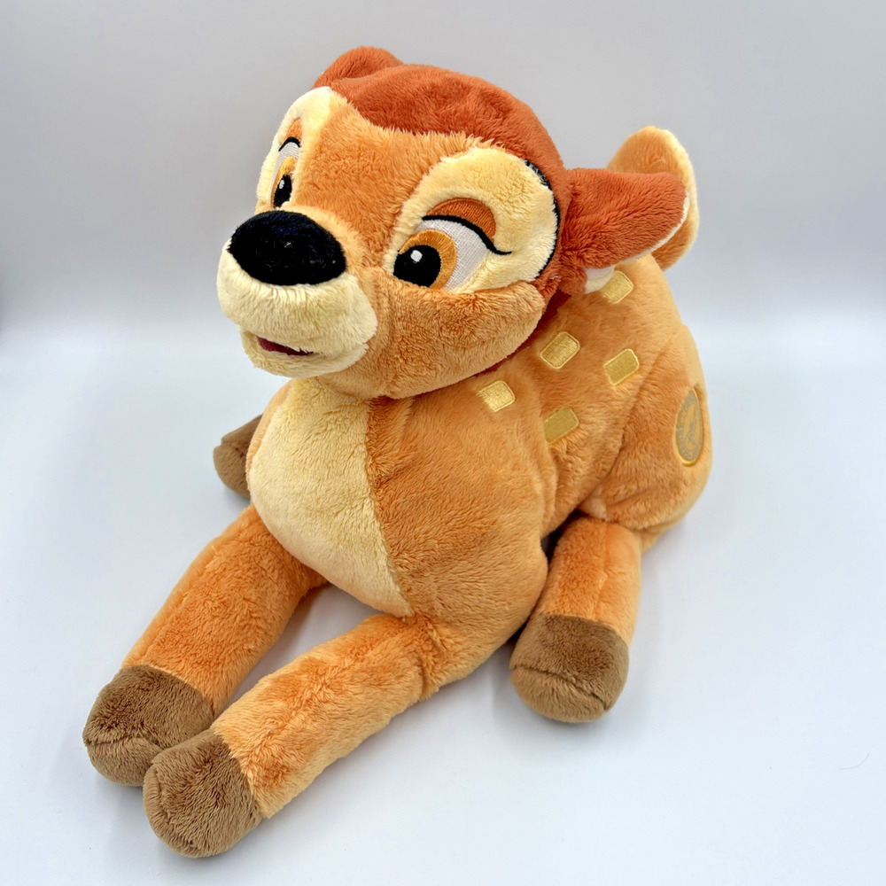 Disney Store Exclusive Walt Disney Bambi 13" Sitting Plush Stuffed Toy